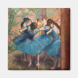 Imán Edgar Degas - Bailarinas de azul
