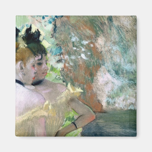Imán Edgar Degas | Bailarinas en las alas (Frente)