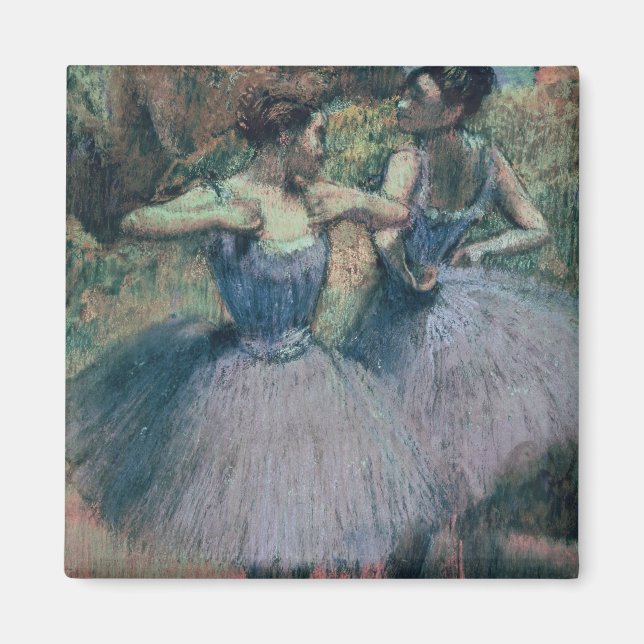Imán Edgar Degas | Bailarinas en Violeta (Frente)