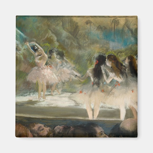 Imán Edgar Degas - Ballet en la ópera de París (Frente)