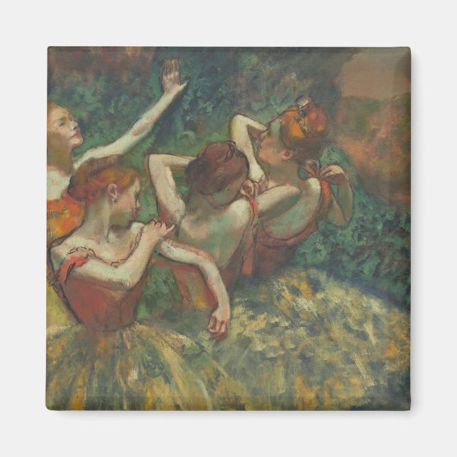 Imán Edgar Degas | Cuatro estaciones en la cabeza única (Frente)