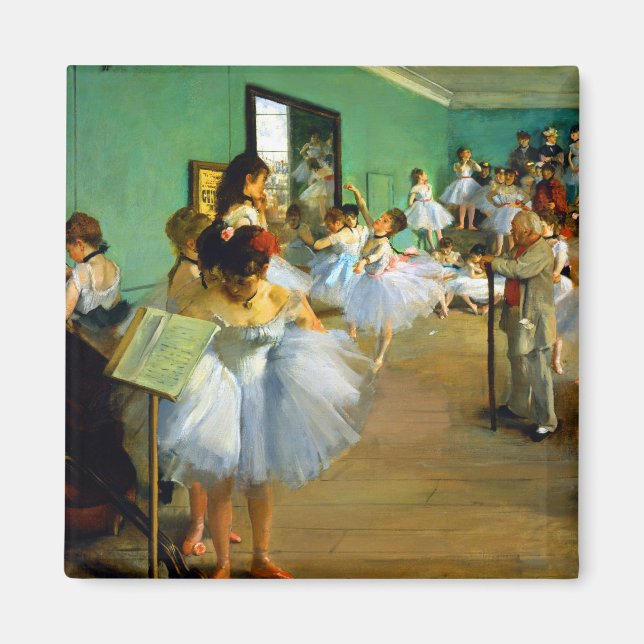 Imán Edgar Degas Dance Class (Frente)