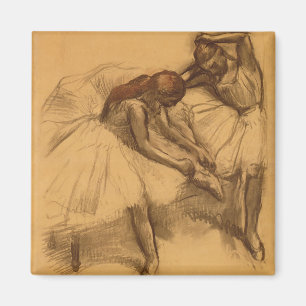Imán Edgar Degas el   dos bailarines
