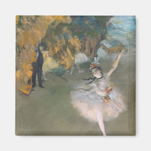 Imán Edgar Degas el la estrella, o bailarín en la