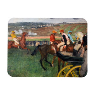 Imán Edgar Degas - En las carreras