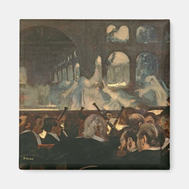 Imán Edgar Degas | Escena de ballet, ópera de Meyerbeer (Frente)