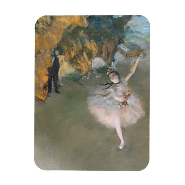 Imán Edgar Degas | Estrella o bailarina en el escenario (Vertical)