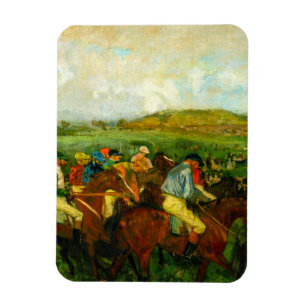 Imán Edgar Degas Horseback Riding