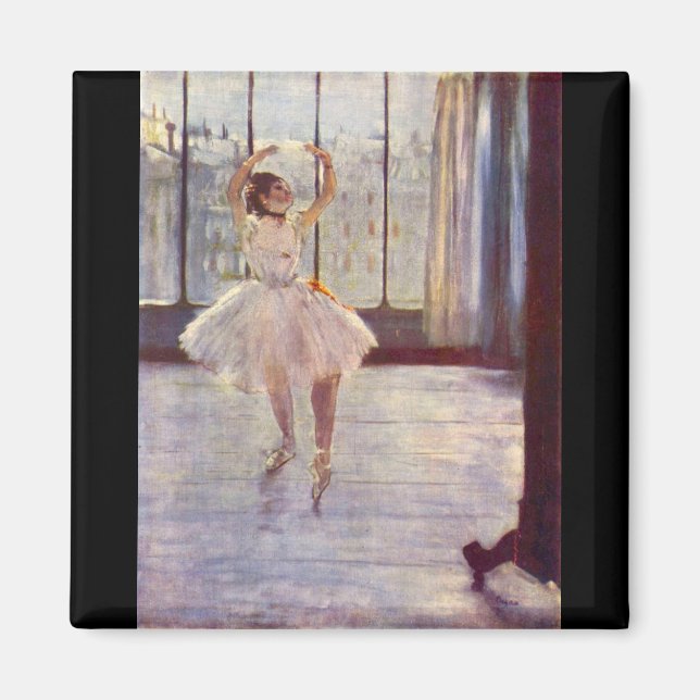 Imán Edgar Degas - La bailarina del fotógrafo (Frente)