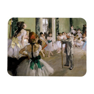 Imán Edgar Degas - La clase de danza