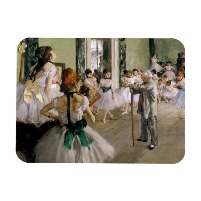 Imán Edgar Degas - La clase de danza (Horizontal)