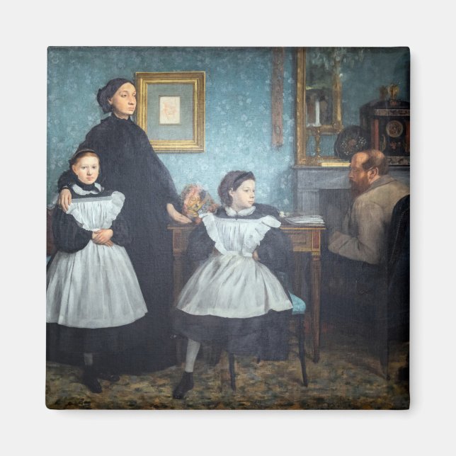 Imán Edgar Degas - La familia Bellelli (Frente)