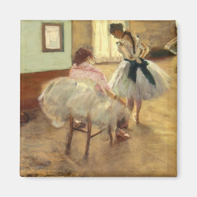 Imán Edgar Degas La Lección De Baile (Frente)