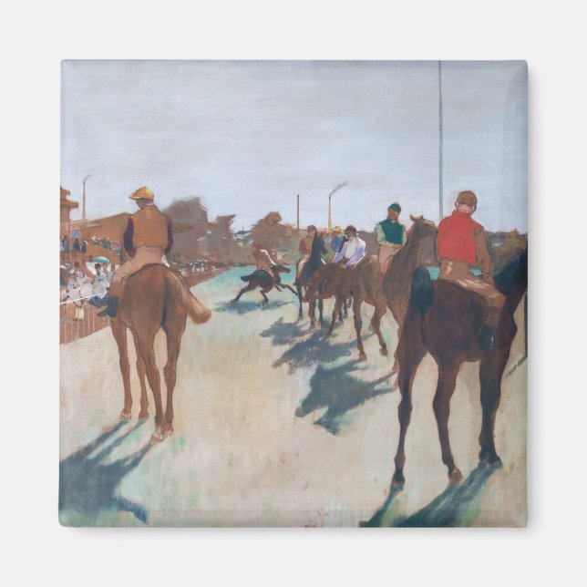 Imán Edgar Degas - La Parada (Frente)