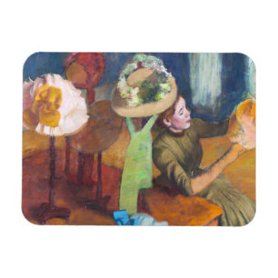 Imán Edgar Degas - La tienda de sombreros
