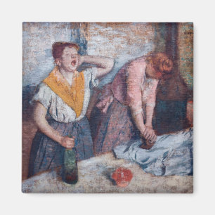 Imán Edgar Degas - Mujeres planchando