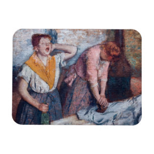 Imán Edgar Degas - Mujeres planchando