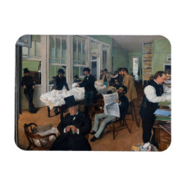 Imán Edgar Degas - Oficina de algodón en Nueva Orleans