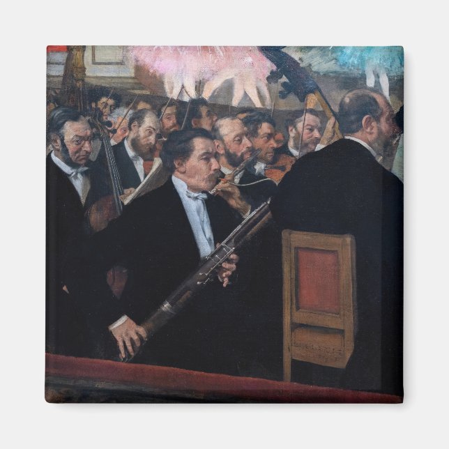 Imán Edgar Degas - Orquesta en la Ópera (Frente)