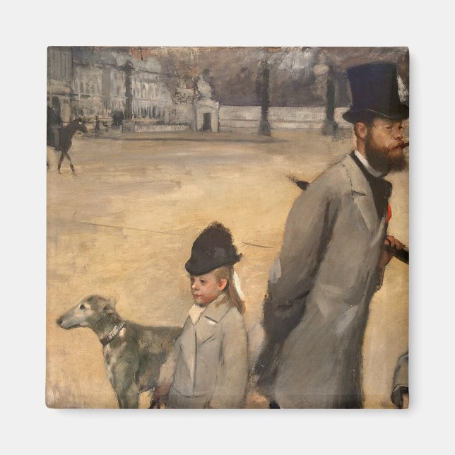 Imán Edgar Degas | Plaza de la Concordia, 1875 (Frente)