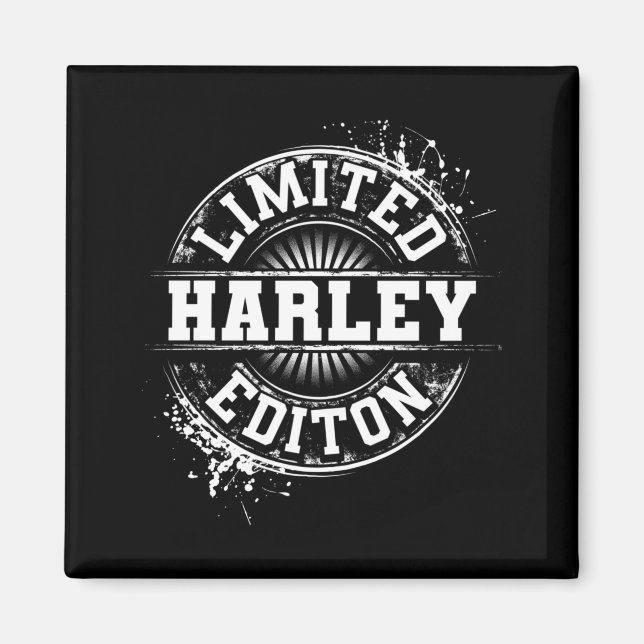 Imán Edición de mentira de Harley divertida broma nombr (Frente)