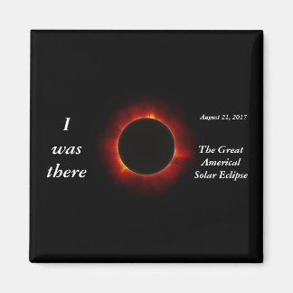 Imán Edición del eclipse solar de 2017 "Yo estuve ahí"