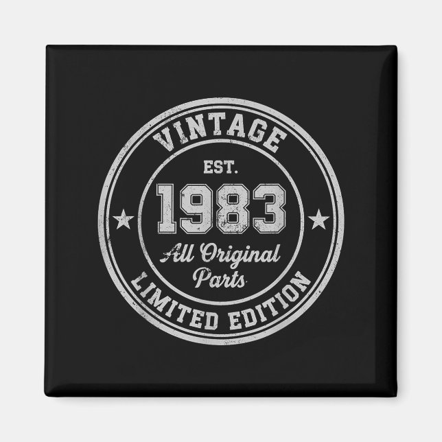 Imán Edición limitada cumpleaños 43 partes originales v (Frente)
