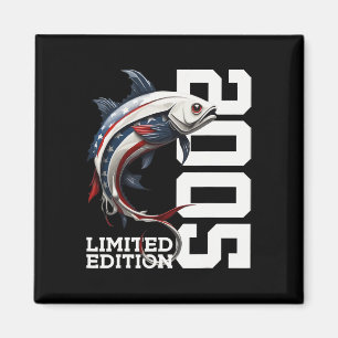 Imán Edición Limitada Cumpleaños de Pescador 2005