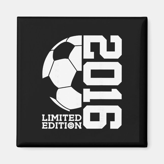 Imán Edición Limitada Fútbol 10º Aniversario 2016 _1  (Frente)