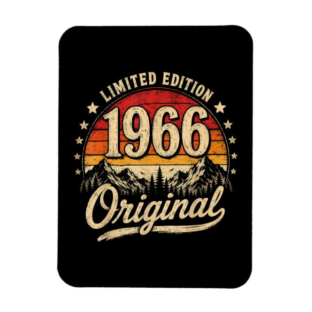 Imán edición limitada original vintage 1966 (Vertical)