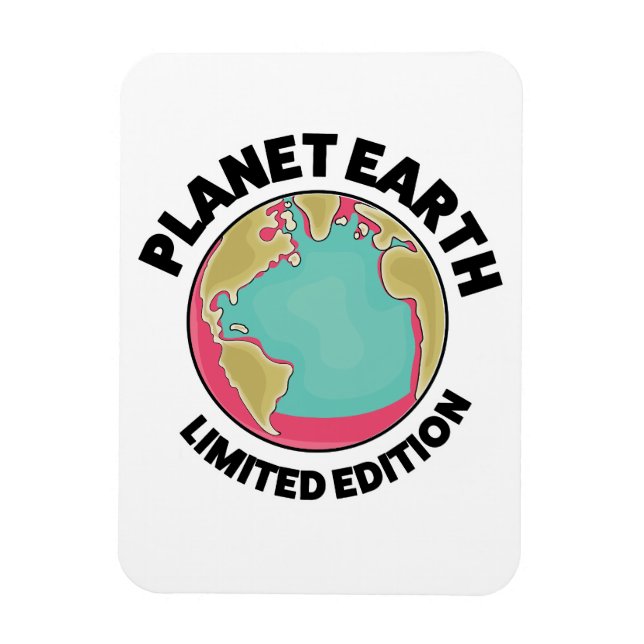 Imán Edición limitada Planeta Tierra (Vertical)