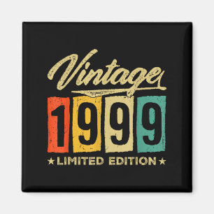 Imán Edición Limitada Vintage 1999 27 Años 27 Cumpleaño