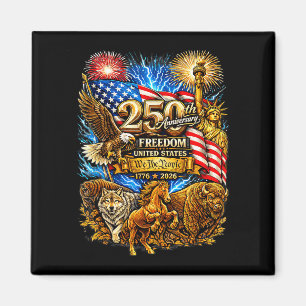Imán Edición vintage americana 250 aniversario 1776-202