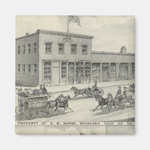 Imán Edificio de bosques del condado de Yolo