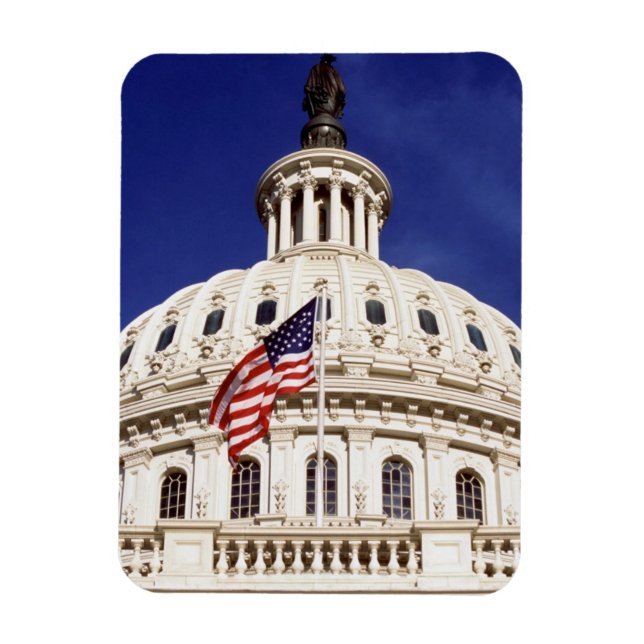 Imán Edificio de capitales de los Estados Unidos, Washi (Vertical)