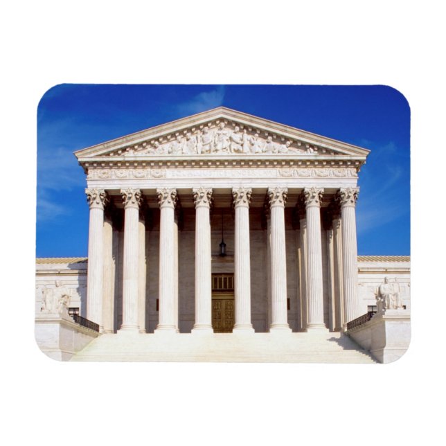 Imán Edificio de la Corte Suprema de Estados Unidos, Wa (Horizontal)
