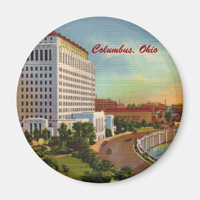 Imán Edificio de oficinas del estado de Ohio (Frente)