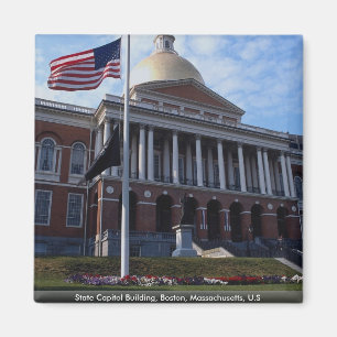 Imán Edificio del capitolio del estado, Boston,