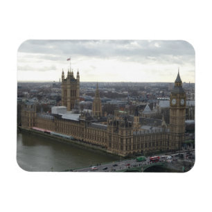 Imán Edificio del Parlamento de Londres 3"x4" Magnet
