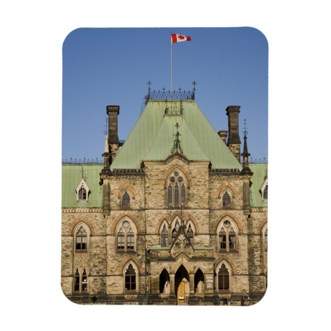 Imán Edificio del Parlamento en Ottawa, Ontario, Canadá (Vertical)