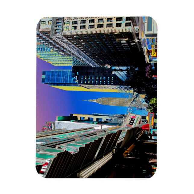 Imán Edificio Empire State del 42° Poster de St. New Yo (Vertical)
