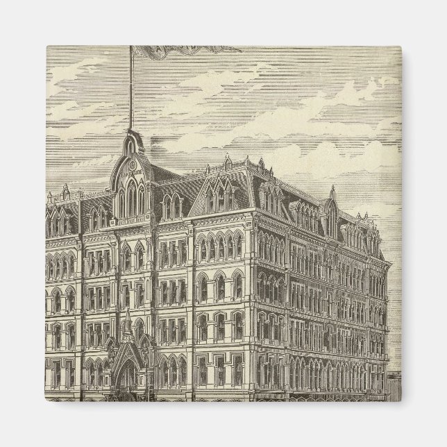 Imán Edificio Lakeside, Chicago (Frente)