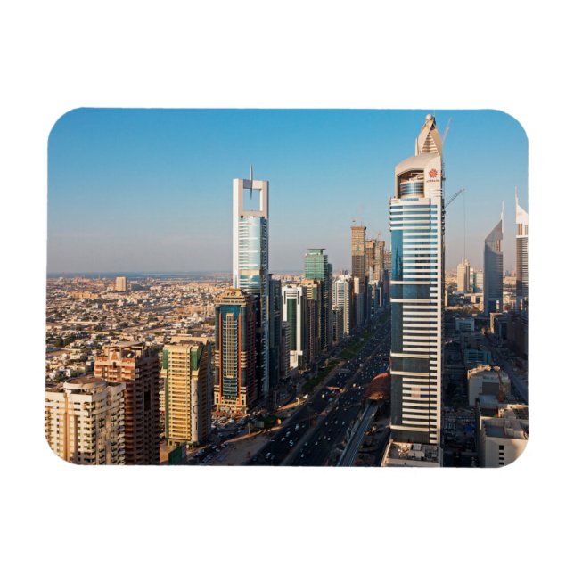 Imán Edificios a lo largo de Sheikh Zayed Road, Dubai (Horizontal)