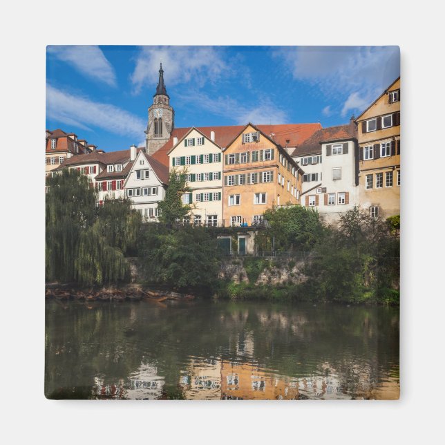 Imán Edificios a lo largo del río | Alemania (Frente)