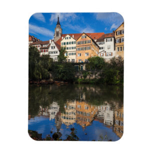 Imán Edificios a lo largo del río   Alemania