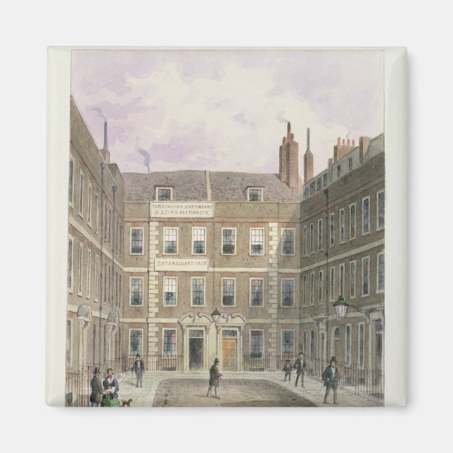 Imán Edificios de Bartlett, Holborn, 1838 (Frente)