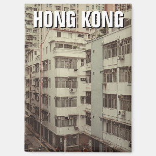 Imán Edificios de departamentos de Hong Kong antiguos