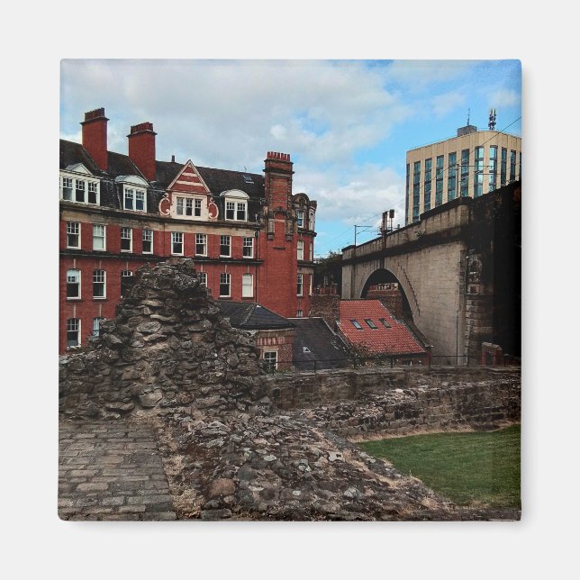 Imán Edificios de Newcastle (Frente)