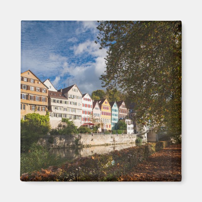 Imán Edificios del casco antiguo de Tubingen (Frente)