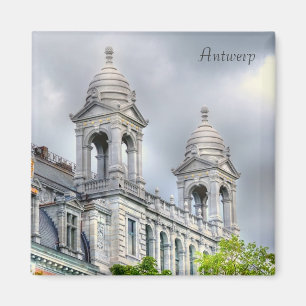 Imán Edificios históricos en Amberes